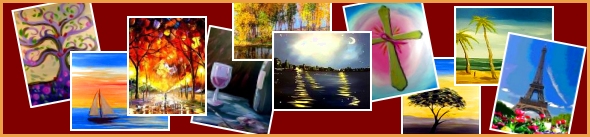 paint and wine class